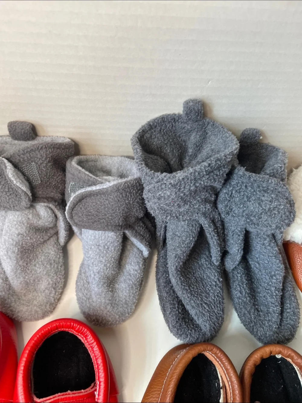 8 Pairs Bundle Boys bundle Soft Slip-On Shoes 0 to 4